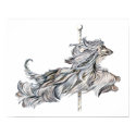 Afghan Hound Carousel Jump posters