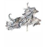 Afghan Hound Carousel Jump Tee Shirt