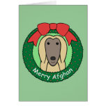 Afghan Hound Christmas Cards