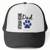 Afghan Hound Dad 2 Hats