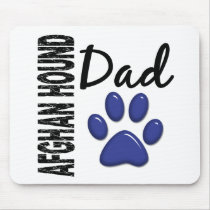 Afghan Hound Dad 2 Mousepads