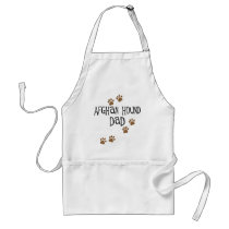 Afghan Hound Dad Apron