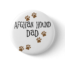 Afghan Hound Dad Button