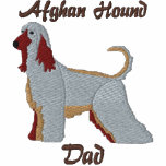 Afghan Hound Dad Embroidered Shirt (Polo)
