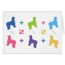 Afghan Hound Designer Card