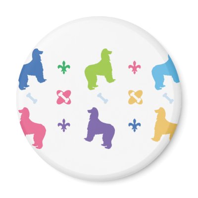 Afghan Hound Designer Refrigerator Magnets by DogPark