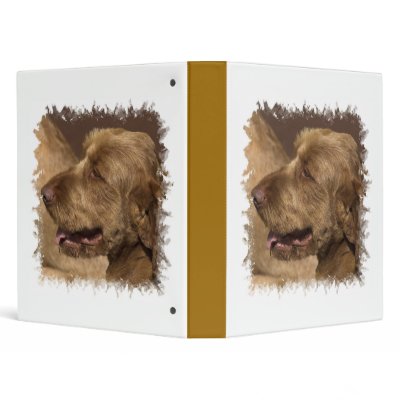 Afghan Hound Dog Binder by DogPoundGifts