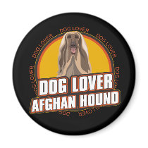 Afghan Hound Dog Lover Fridge Magnets