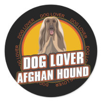 Afghan Hound Dog Lover Sticker