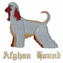 Afghan Hound Embroidered Shirt (Hoodie) embroidered shirts by MenagerieMayhem Afghan Hound Embroidered Shirt (Hoodie) embroidered shirts