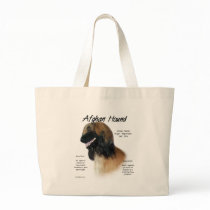 Afghan Hound (fawn) History Design bags by GreyWolfCreation Afghan Hound (fawn) History Design bags