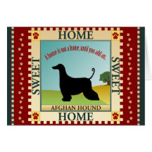 Afghan Hound Greeting Cards