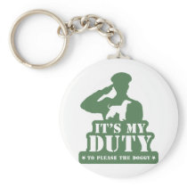 Afghan Hound Keychain
