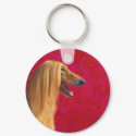Afghan Hound keychains