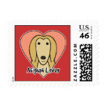 Afghan Hound Lover Postage Stamps