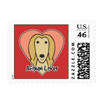 Afghan Hound Lover Postage Stamps