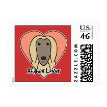 Afghan Hound Lover Stamp