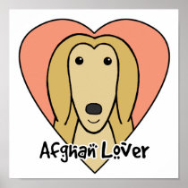Afghan Hound Lover Posters