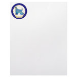 Afghan Hound Medallion Letterhead