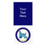 Afghan Hound Medallion Rack Card