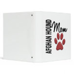 Afghan Hound Mom 2 binders