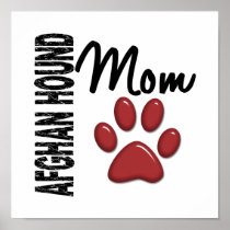 Afghan Hound Mom 2 Posters