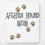 Afghan Hound Mom Mouse Mats
