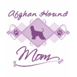 Afghan Hound Mom Tee Shirts