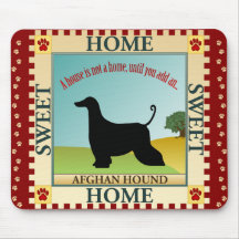 Afghan Hound Mouse Pads