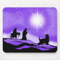 Afghan Hound Night Divine Mouse Mats