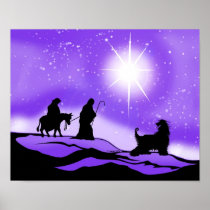 Afghan Hound Night Divine Posters