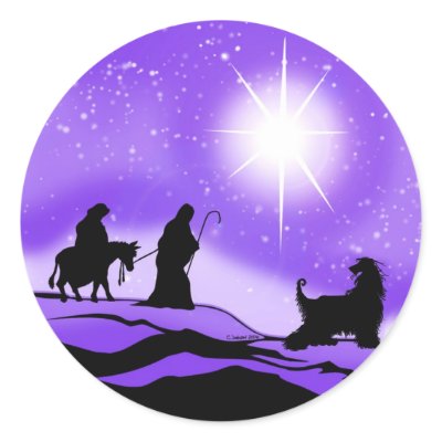 Afghan Hound Night Divine Sticker by DanesRUs