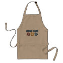 AFGHAN HOUND Paw Print Dad aprons by poochloverstuff AFGHAN HOUND Paw Print Dad aprons