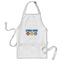 AFGHAN HOUND Paw Print Dad aprons by poochloverstuff AFGHAN HOUND Paw Print Dad aprons