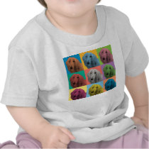 Afghan Hound Pop-Art Baby Infant T-Shirt