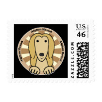 Afghan Hound Stamps