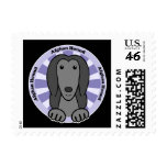 Afghan Hound postage