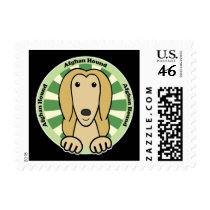 Afghan Hound Stamps