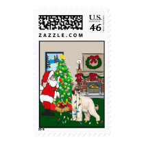 afghan hound postage
