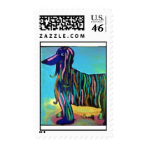 Afghan Hound Stamps