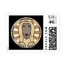 Afghan Hound Stamps