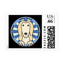 Afghan Hound Postage