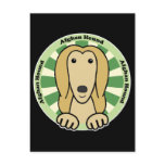 Afghan Hound Postcard