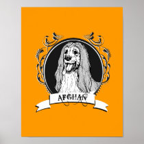 AFGHAN HOUND POSTERS