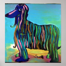 Afghan Hound Posters