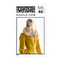 Afghan Hound Princess Postage