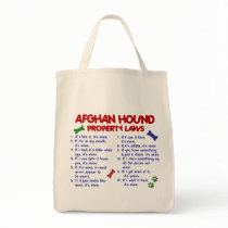 Afghan Hound Property Laws 2 bags by poochloverstuff Afghan Hound Property Laws 2 bags