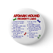 Afghan Hound Property Laws 2 Buttons