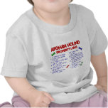 Afghan Hound Property Laws 2 T-shirts
