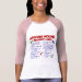 Ladies 3/4 Sleeve Raglan (Fitted)